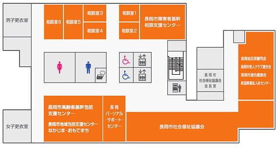 「2階フロア図」の画像