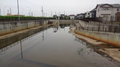 「長倉町調整池」の画像