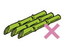 「冬囲いの竹」の画像