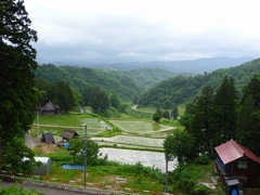 「小国町法末集落」の画像