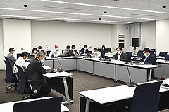 「克雪・危機管理・防災対策特別委員協議会の様子」