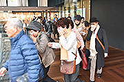 記事「市民も124人が参加 アオーレ長岡の消防避難訓練」の画像