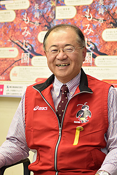 「越路もみじの会・廣川篤さん」の画像