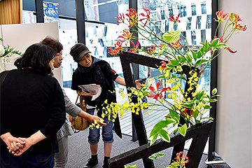 「中越華道会のいわい花」の画像