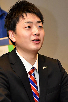 「長岡出身の石井選手」の画像