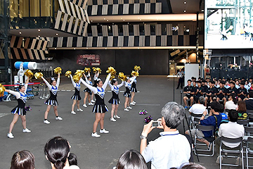 「アオーレ長岡で激励会を開催」の画像