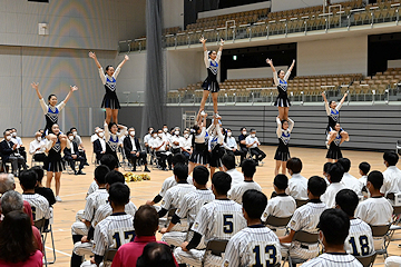 「帝京長岡高校のチアリーディング部」の画像