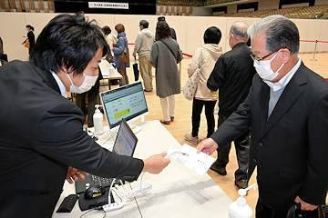 「入場がスムーズになりました」の画像