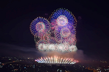 「花火「故郷はひとつ」」の画像2