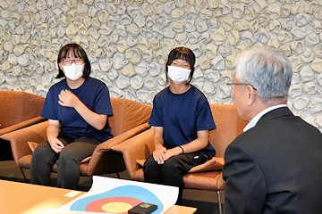 「大島小学校6年生の大森紫音さん」の画像3