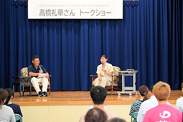 「講習会の後にはトークショーも」の画像