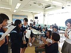 「カイザー高校生が長岡を訪問」の画像2