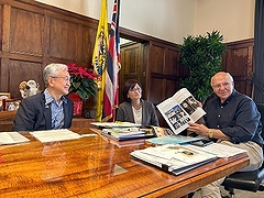 「真珠湾追悼式典に市長が出席」の画像3
