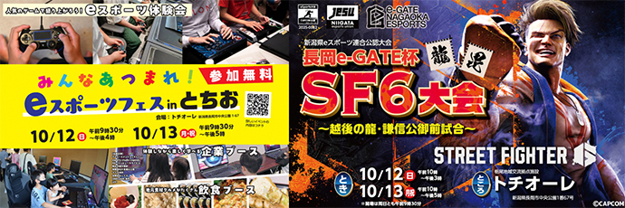 「eスポーツフェス」のスライドバナー
